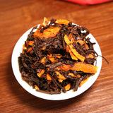 357g Tangerine Peel Puerh Ripe Tea Cake Orange Peel Pu-erh Cooked Tea Pu'er Tea
