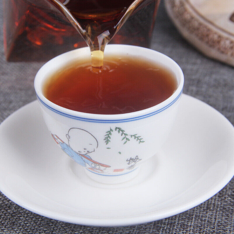 Year Yunnan Longsheng Puerh Tea Cake Classic 0658 Pu'er Ripe Tea 357g