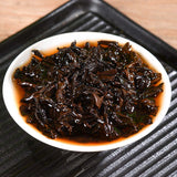 357g Yiwu Ripe Puerh Tea Cake Yunnan Qizi Premium Pu-erh Cooked Tea Pu'er Tea