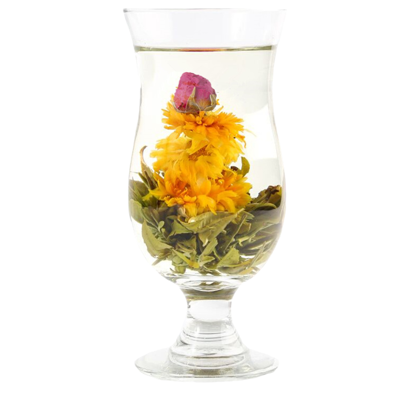 20 Pcs Blooming Tea Green Tea Blooming Tea Balls  Artistic Blossom Flowers Tea