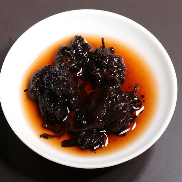 LAO CHA TOU ZHUAN *  Qian Shan Ye Yunnan Puer Tea Brick Pu'er Tea 250g Ripe