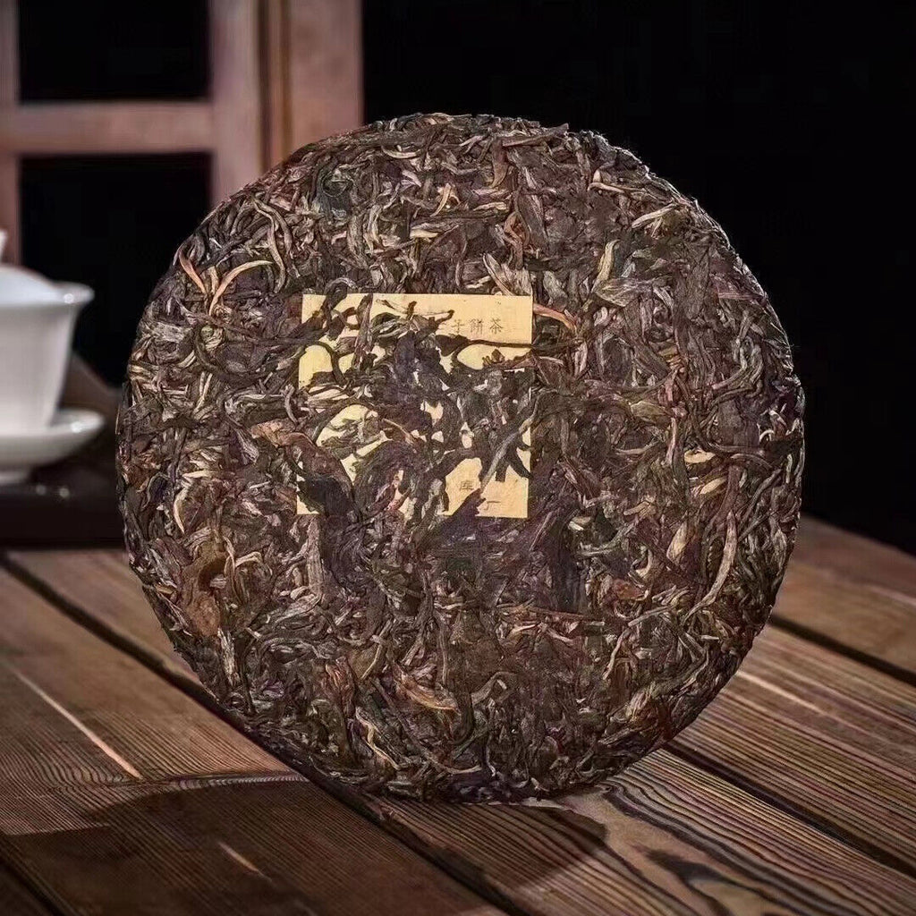 357g Raw Puer Cake Tea Nanpolaozhai Raw Pu-erh Tea Cake Authentic Puerh Tea