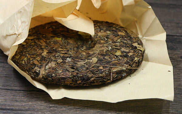 Chinese Fuding White Tea High Mountain Gong Mei Shou Mei Cake 350g Bai Cha