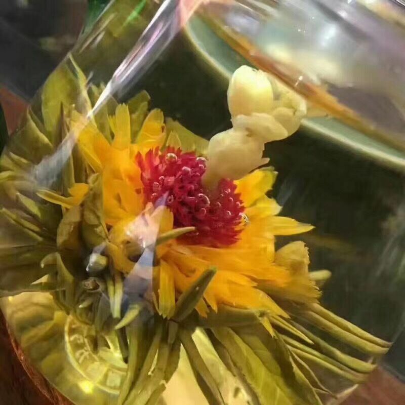 130g Blooming Tea Balls Flowering Tea 16 Types Handmade Blooming Flower Tea