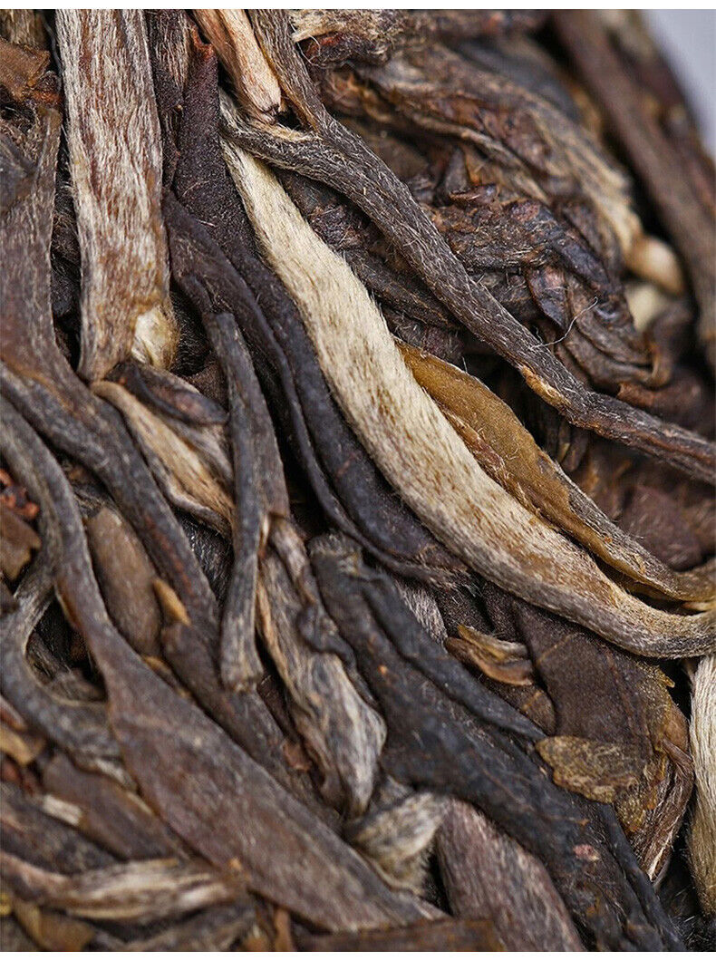 Strong-flavor *  HAIWAN Old Comrade 7548 Pu-erh Tea Cake Raw Puer 357g 191