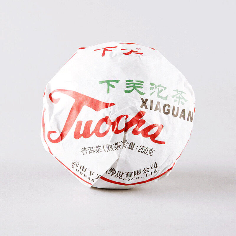 Xiaguan Xia Guan Xiao Fa Tuo Cha Puer Tea 250g Ripe Pu-erh Pu'er Tuocha