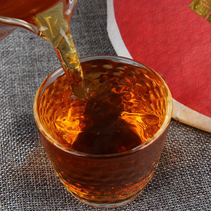 Gu Shu Hong Cha Sun Dried Ancient Tree Dianhong Dian Hong Black Tea Cake 357g