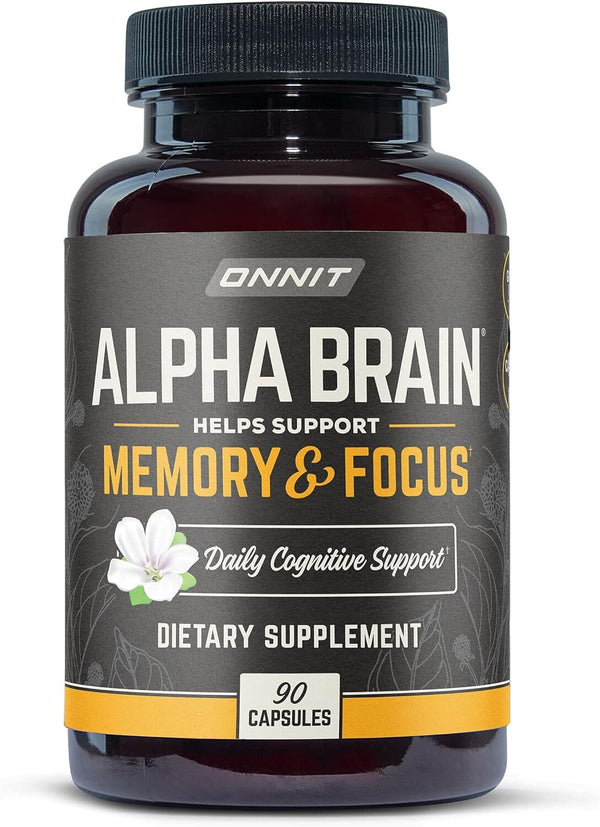 Alpha Brain Memory & Focus - 120 Capsules, Exp. 2026