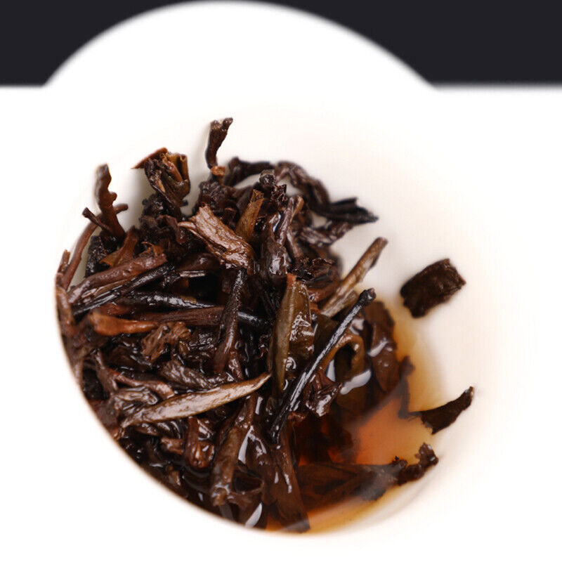 Haiwan Remote Mountain Old Tree Puer Tea Cake 500g Ripe Pu'er Batch 211