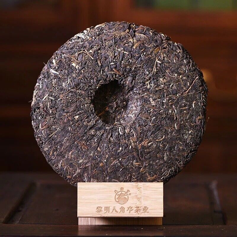 Li Ming Octagonal Pavilion Peacock Township Puerh Tea Cake 357g Raw Puer