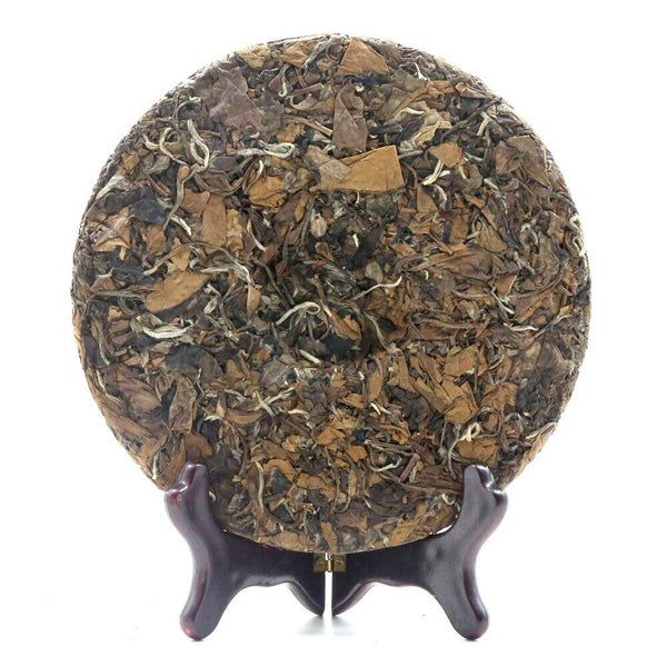 ShuangHe Old Bai Cha FuJian White Tea Cake 300g
