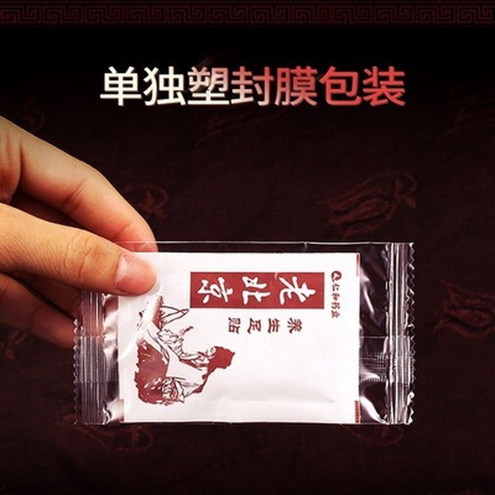 Mugwort Ginger Bamboo Vinegar Foot Patch Moxibustion Foot Patch 50 Patch/box