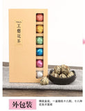 18pcs Handmade Blooming Flower Tea Blooming Tea Flowers Balls Green Tea Gift Box