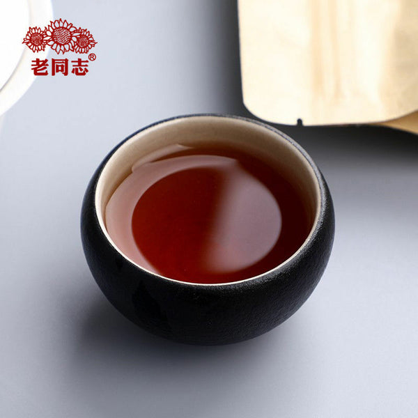 Haiwan Pu-erh Tea Old Comrade Third-level Loose Tea Ripe Pu'er Tea 500g Bag