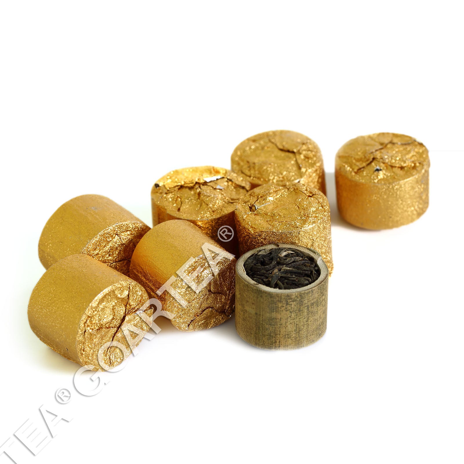 HELLOYOUNG 100g yr Supreme Bamboo Ancient Tree Pu'er Puerh Tea Yunnan Raw Secondary image
