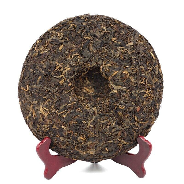 MengKu Hao Rongshi Yunnan Mengku Qizi Tea Biscuit Green Cake Raw Puer 400g