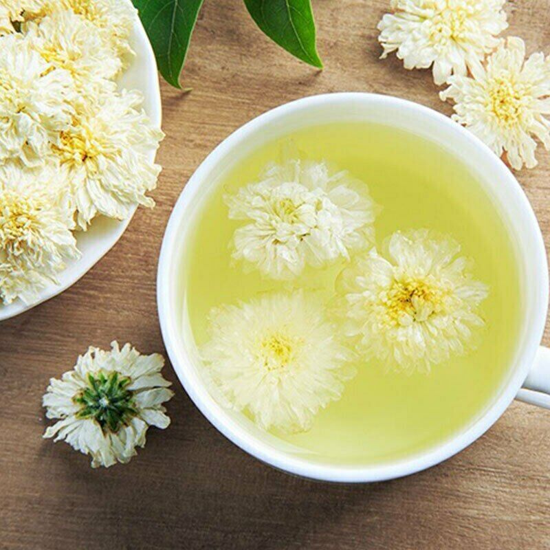 Organic Premium Huang Shan Tribute White Chrysanthemum Tea Dried Flower Tea 250g