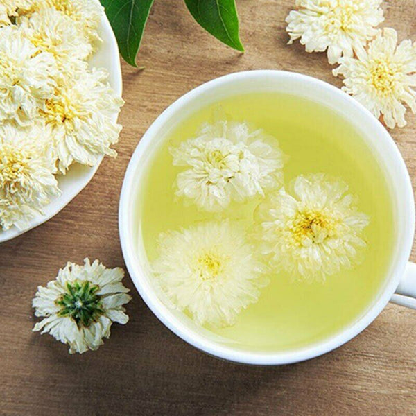 Organic Premium Huang Shan Tribute White Chrysanthemum Tea Dried Flower Tea 250g