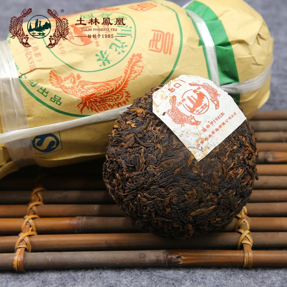 Tulin Ripe Pu Erh Tuo Cha Phoenix Puer Tuocha 801 Shu Puer Tea 100g/3.52oz