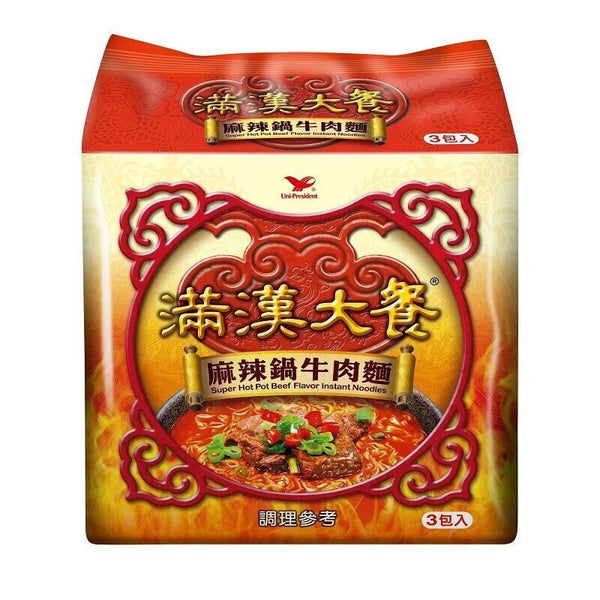 統一仿古大食速溶牛肉面 (3 包/套)