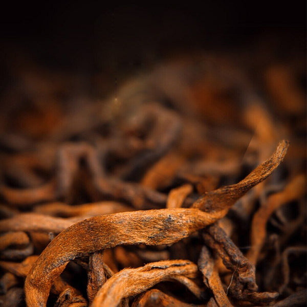 XinHui "Chen Pi" Shu Puerh Tea Tangerine Peel Ripe Puer Tea 100g