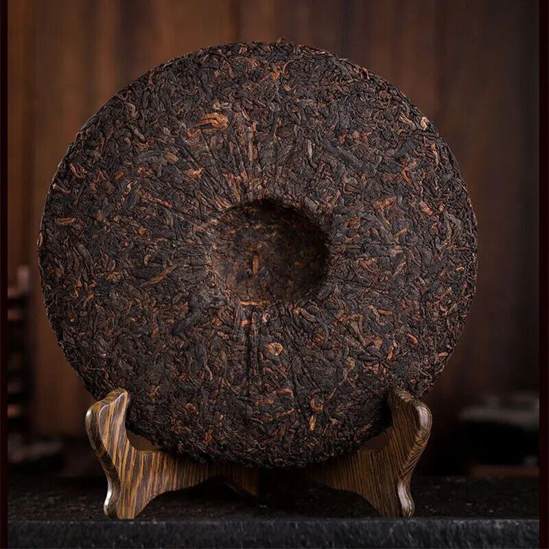 MENGKU Rongshi Yongde Mu Ye Chun 001 Pu-erh Tea Cake 400g Ripe Puer Tea