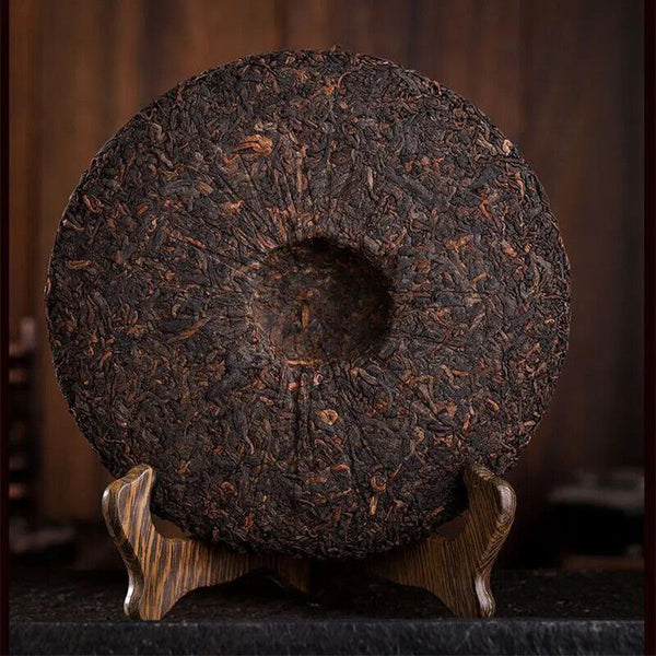 MENGKU Rongshi Yongde Mu Ye Chun 001 Pu-erh Tea Cake 400g Ripe Puer Tea