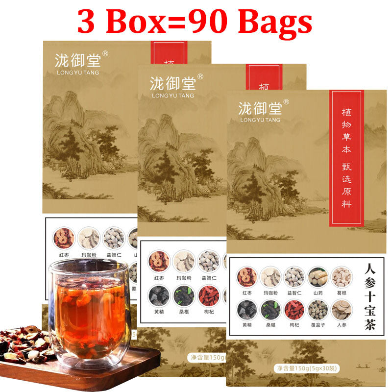 Herbal Ginseng Tea Kidney Tea Male Health Care Energy Supplement Male Enhancment