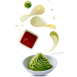 3 Bags WASABI FLAVOR Lay's Potato Chips Lays Wasabi Chips Lays Chips Flavors