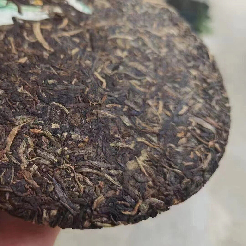 357g Yunnan Old Raw Pu'er Tea Cake Jingdian Aged Pu-erh Raw Tea Puerh Tea