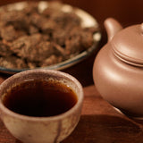 Guangxi Hei Cha Aged Liu Pao Liu Bao Lao Cha Tou Golden Bud Nugget Dark Tea 500g