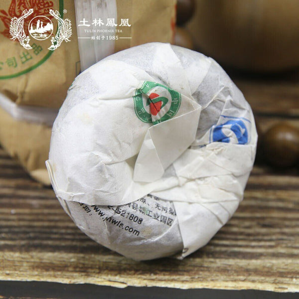 Tulin Fenghuang Yunnan Puer Tea Phoenix Puer Ripe Tuo Cha 801 Tuocha 100g