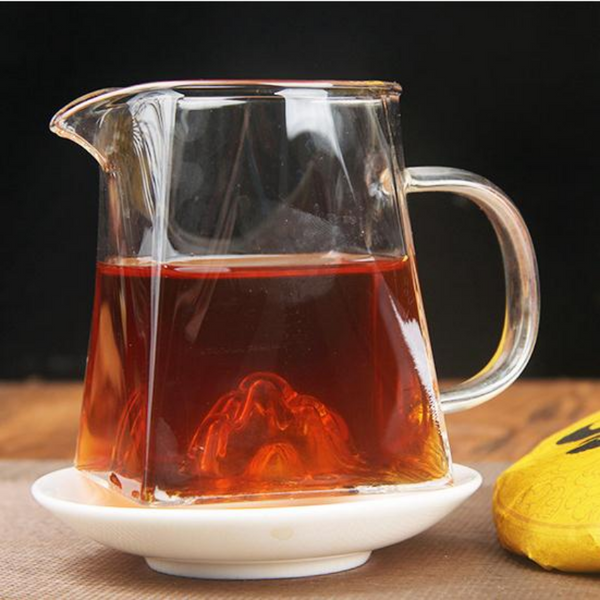 357g Old Ripe Puerh Tea Yunnan Pu'er Cooked Tea Cake Old Tree Pu-erh Black Tea