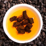 500g Glutinous Rice Fossil Puerh Cooked Tea Ripe Pu-erh Tea Chinese Black Tea