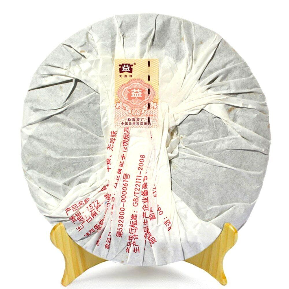 TAETEA 7572 Random Batch Ripe Puer High Quality Shu Puerh 357g