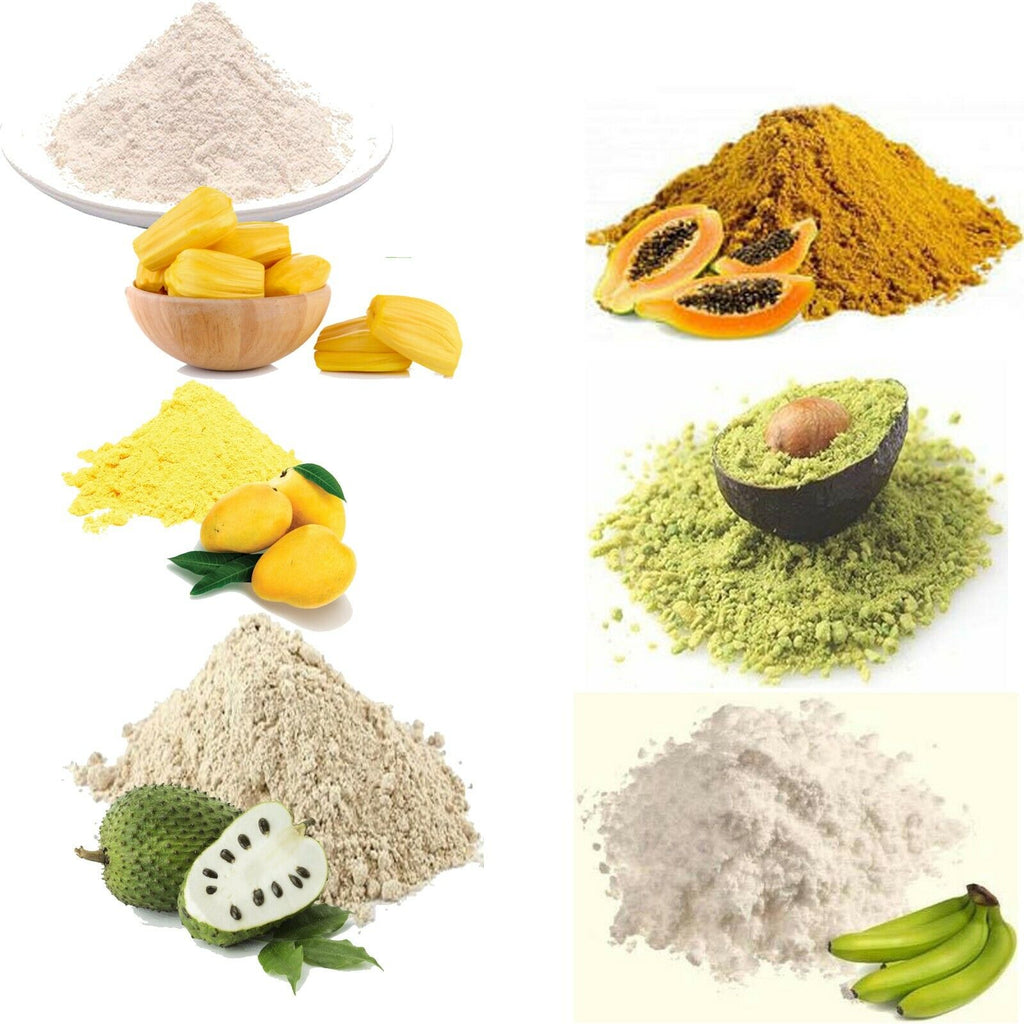 Fruit Powder Organic Lassi Mango Pineapple Banana Papaya Avocado jack fruit