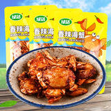 23g*10 bags Instant Seafood Spicy Baby crab 香辣海蟹香脆麻辣螃蟹即食海鲜零食