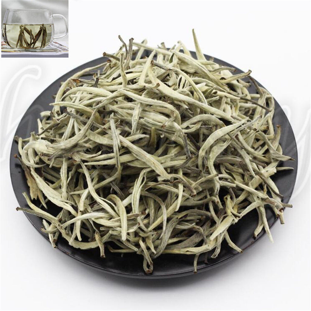 Thé en vrac blanc à l'aiguille d'argent Bai Hao Yin Zhen biologique