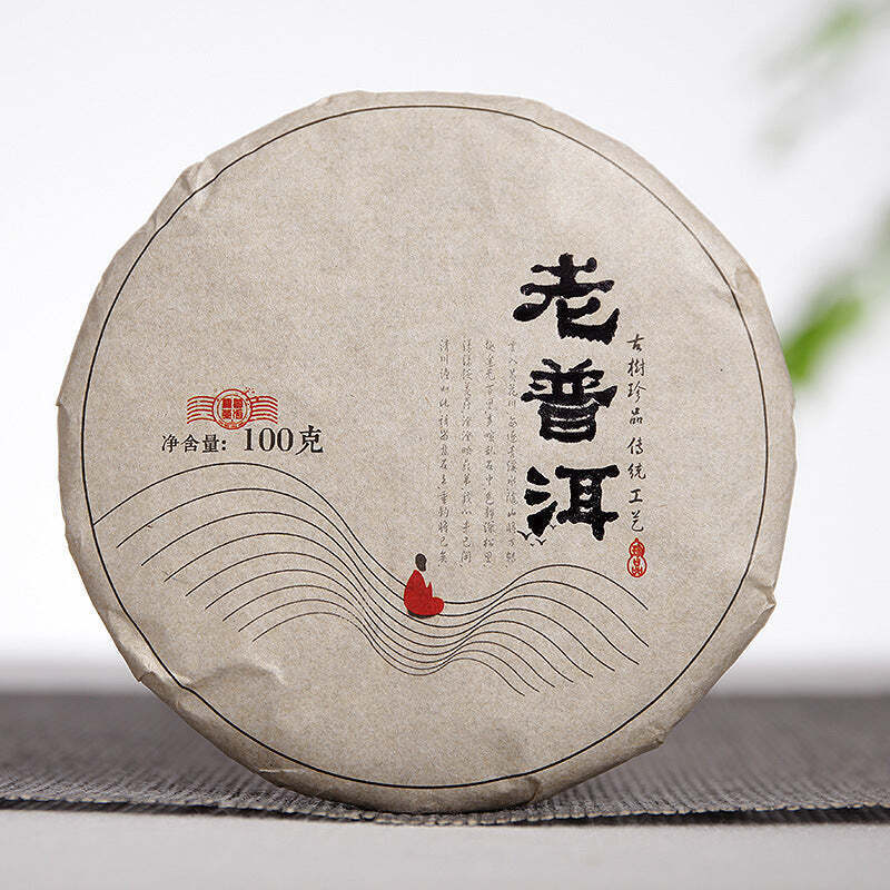 100g Menghai Pu'er Ripe Tea Ancient Tree Old Pu-erh Cooked Tea Yunnan Puerh Tea Main image