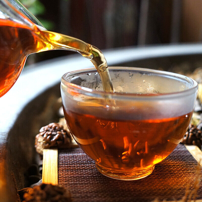 357g Lao Tong Zhi 7978 Haiwan Old Comrade Puer Tea Cake Ripe Pu-erh Shu Tea