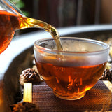 357g Lao Tong Zhi 7978 Haiwan Old Comrade Puer Tea Cake Ripe Pu-erh Shu Tea