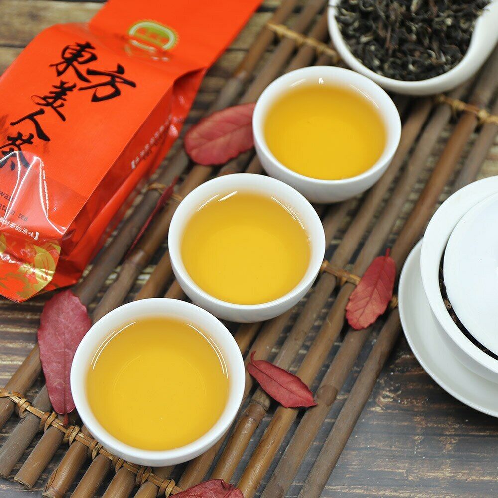 Taiwan Oolong Tea, Dongfang Meiren Oriental Beauty, White Wulong 50g