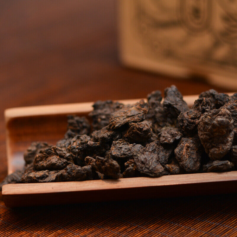 LAO CHA TOU Haiwan Old Comrade Five-year Old Tea Head Puer Ripe Tea 200g