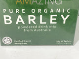 DRINK MIX  PURE ORGANIC BARLEY POWDERED - 3 BOXES / 30 SACHETS