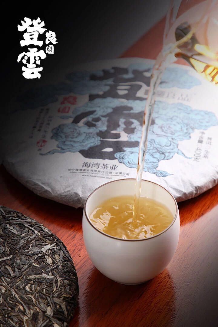 Haiwan Chinese Puer Tea Liang Yuan "Deng Yun" Old Tree Raw Puerh Pu'er 400g