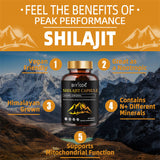 Himalayan Pure 100% Shilajit, Soft Resin, Organic, Extremely Potent, Fulvic Acid