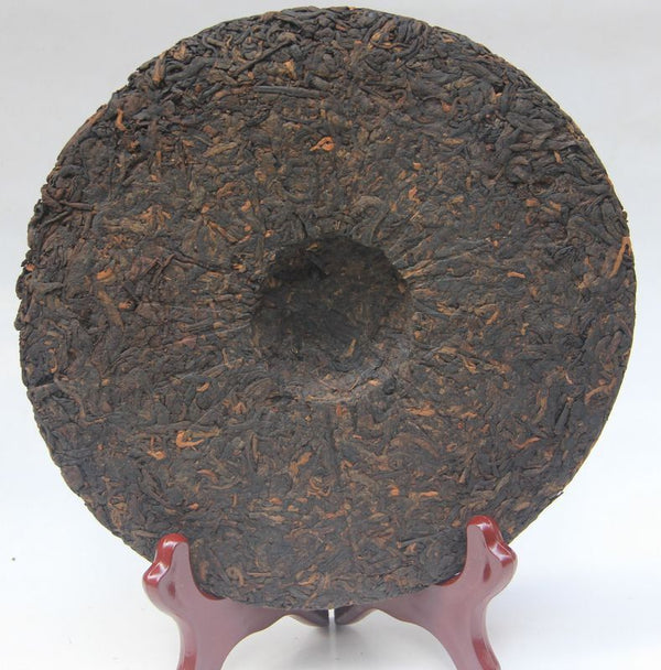 Yunnan Long Ma Tong Qing Yiwu Mt. Old Tea Puerh Tea Cake Ripe Puer Tea 357g