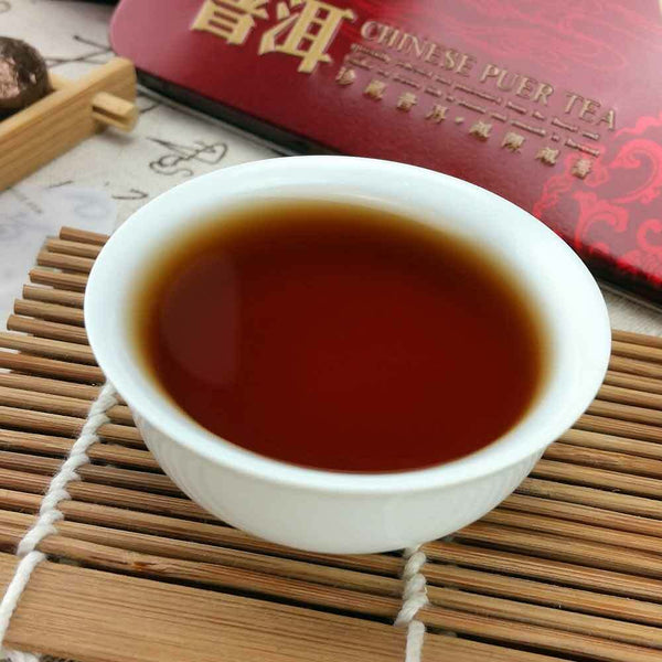 /Glutinous Rice Ripe Mini Puer Puerh Tea Shu Puerh Tuocha Gift Pack 75g