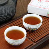 Haiwan Old Comrade Shu Puer Tea 7588 Yunnan Ripe Pu-erh Tea Brick 250g 201