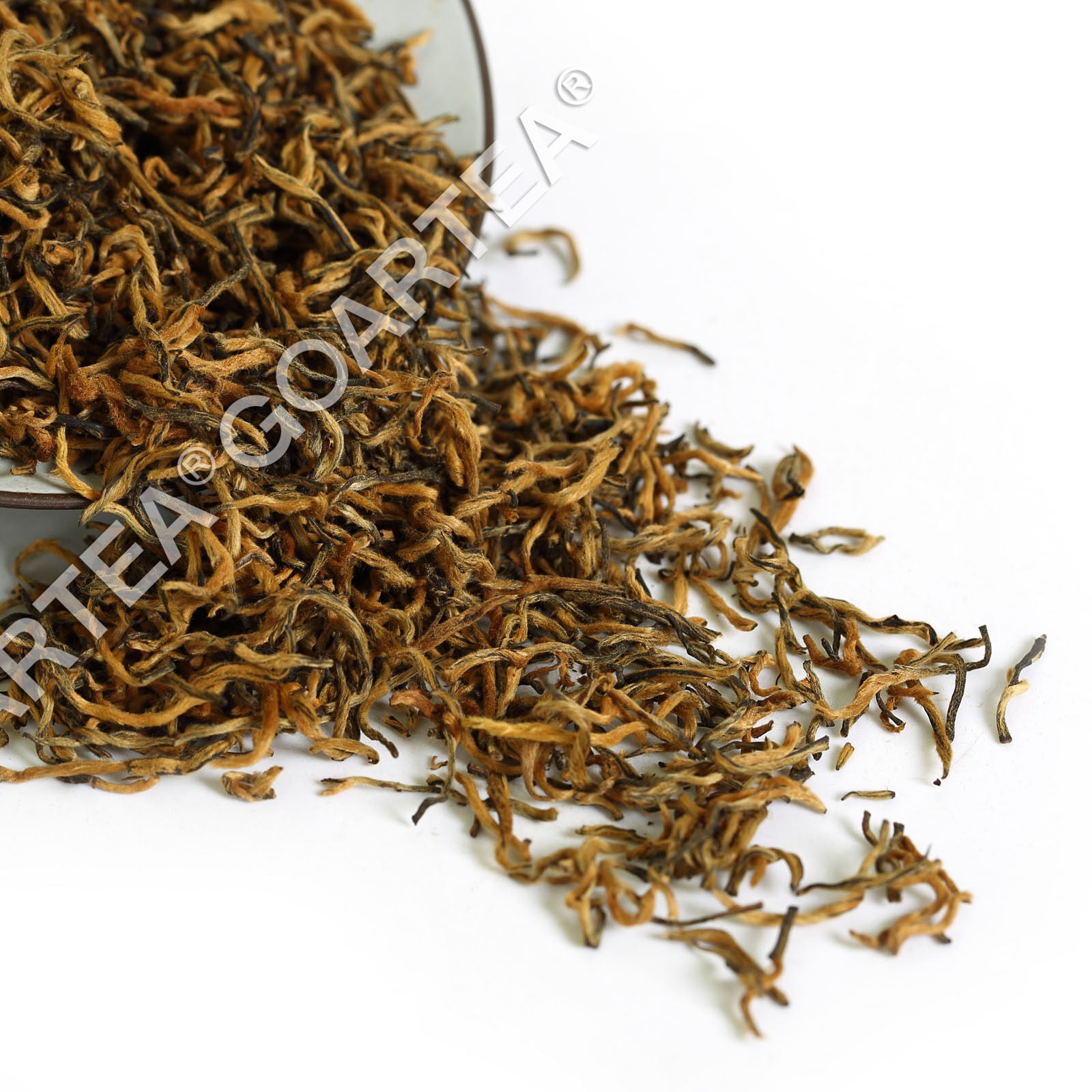 TeaHELLOYOUNG Supreme Wuyi Jinjunmei Eyebrow Black Tea Loose Leaf Golden-Buds